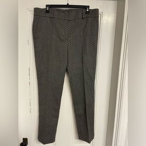 Loft new w/o tags women’s size 12 textured gray trouser
